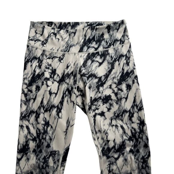 Lululemon Wunder Under Crop Full On Luxtreme Great Granite Black Mojave Tan 6 - Picture 4 of 16
